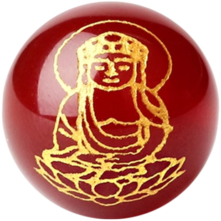 红玛瑙八大守护神散珠黑玛瑙生肖圆珠子佛珠手串配珠手链饰品配件