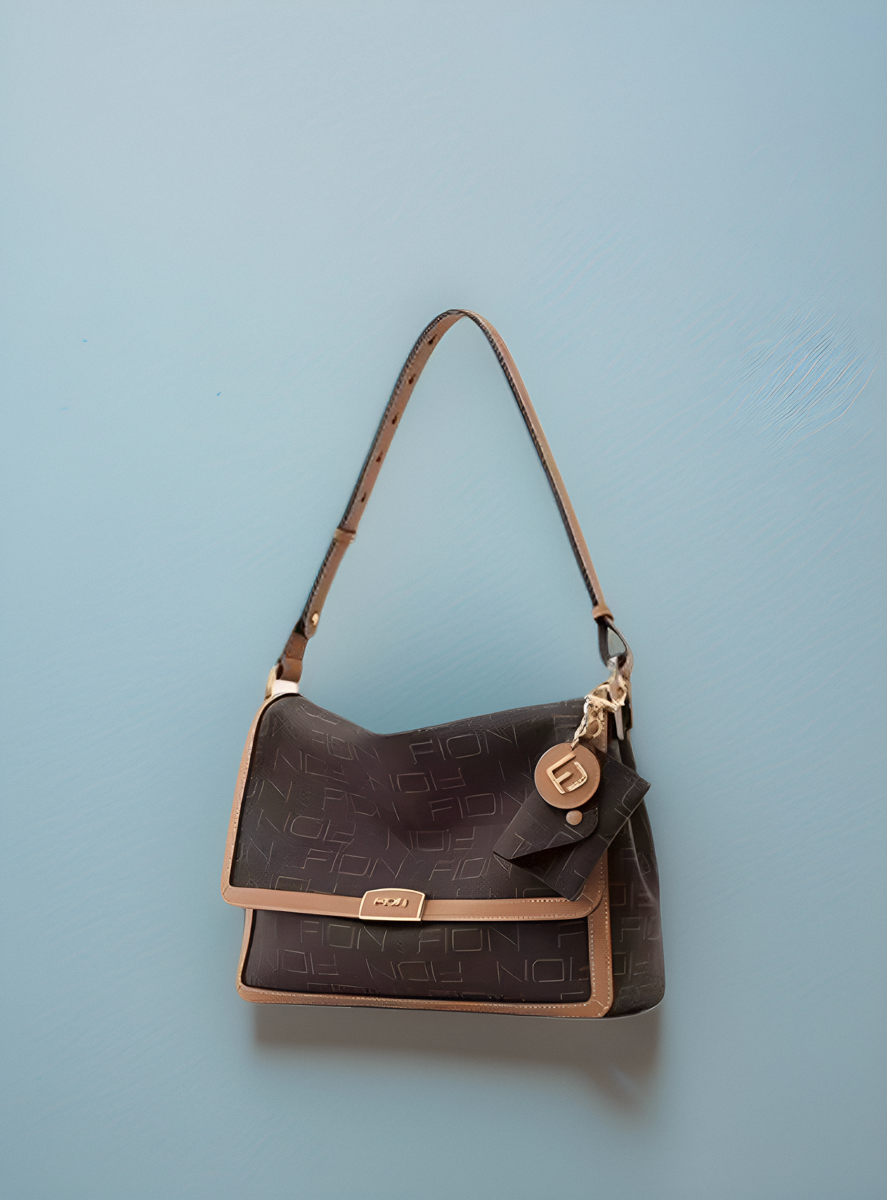 fion菲安妮包包女官方旗舰店2024新款经典老花小方包faafifs320