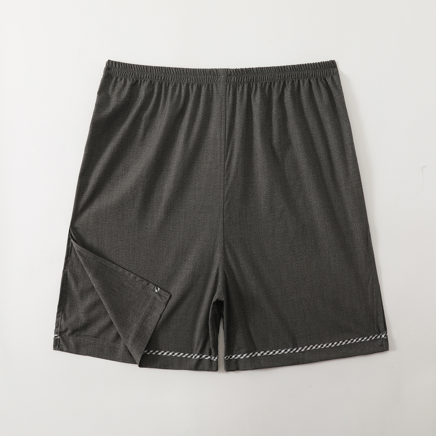 两侧开叉短裤浴裤足疗按摩短裤艾灸汗蒸按摩桑拿针灸足浴短裤