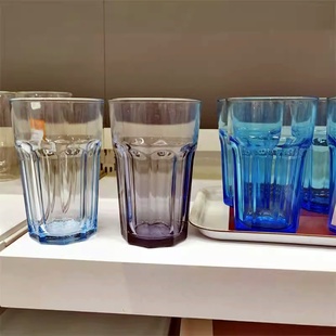宜家代购博克尔玻璃杯子钢化杯啤酒杯水杯牛奶杯酒吧杯子