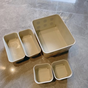 宜家国内代购诺伊格收纳盒玩具盒化妆品盒整理盒塑料盒子