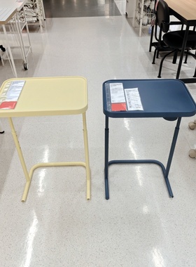 宜家比约高森可调高度折叠桌边桌笔记本电脑支架桌床边桌