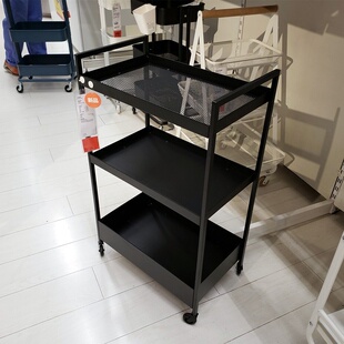 宜家国内代购 耐斯弗思手推车浴室厨房推车置物架收纳架