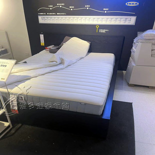 宜家国内代购瓦勒沃格袋装弹簧床垫硬型单人双人席梦思床垫