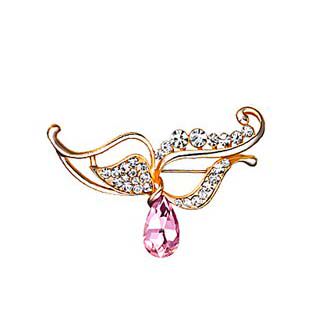 Broche femme en Zircon diamant - Ref 1178419 Image 3