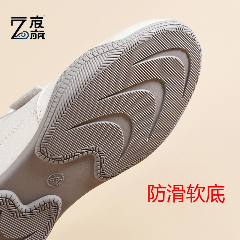 莆田纯原大码女鞋41一43女式运动鞋防滑真皮休闲鞋春夏新款旅游软
