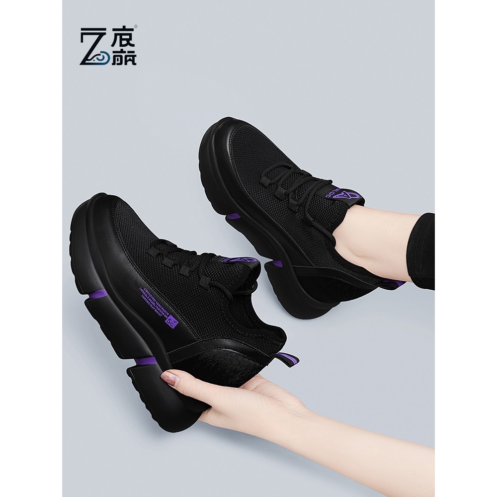 莆田纯原内增高运动老爹鞋女款中年春秋款2025年新款旅游休闲妈妈