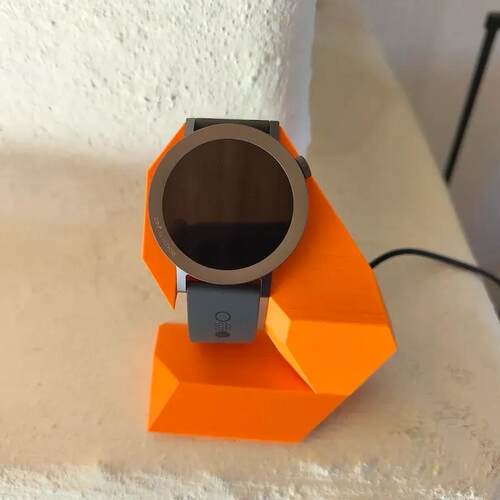 3D适用 CMF Watch pro 2无线充电器支架充电底座置物架收纳架几何