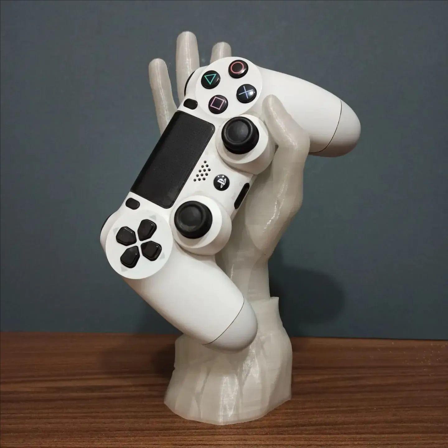 3D打印 手模型桌面装饰品 JOYSTICK PS3-PS4-PS5-手持式手柄支架