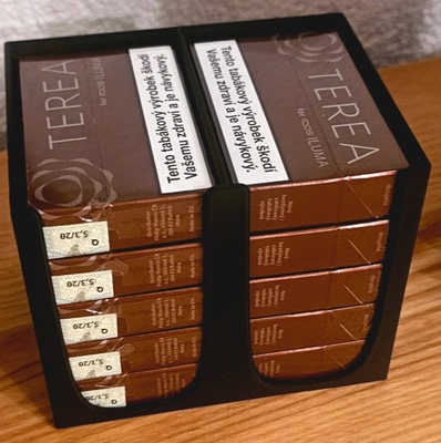 IQOS TEREA/HEETs 烟盒夹适用宜家SKADIS斯考迪斯圆孔洞洞板配件