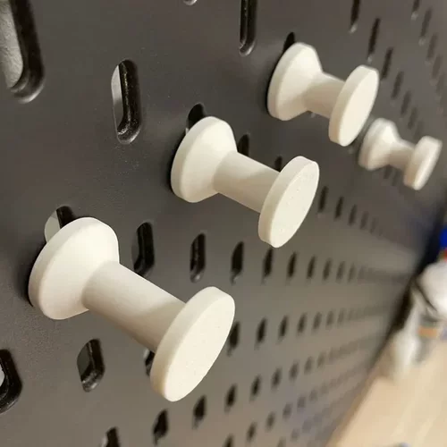 3种长度挂衣钩适用宜家SKADIS斯考迪斯洞洞板配件多色可选可定制