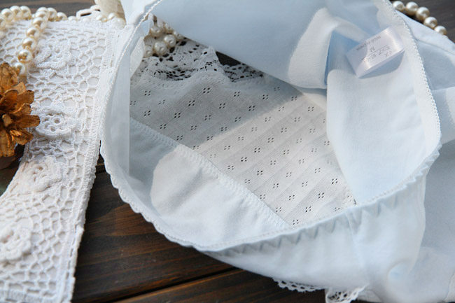 Slip jeunesse simple en coton - Ref 640300 Image 5