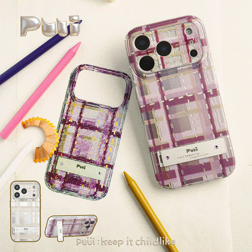PUUI噗又iPhone支架全包手机壳