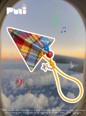 【明星同款】Puui原创包包挂件钥匙扣质感小众书包包挂饰创意挂件