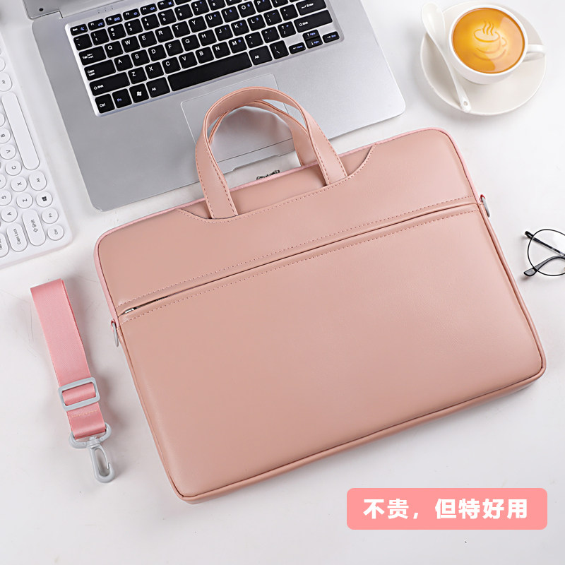 笔记本电脑包14寸手提适用苹果macboo kair13.6单肩M2air15.3联想小新pro16华为matebook惠普thinkpad15.6寸