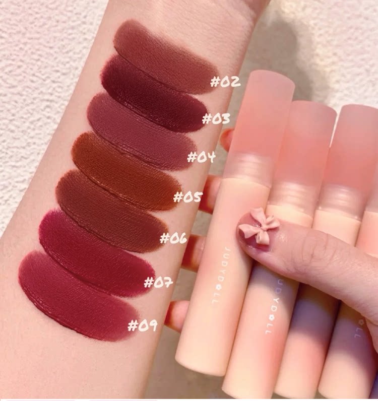 新品橘朵唇霜棉花糖奶茶色系唇釉唇泥口红女juduo08官方旗舰店