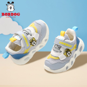 春秋季 软底小童机能学步鞋 新款 子秋季 网面男童鞋 巴布豆儿童运动鞋
