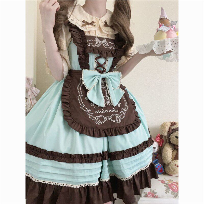 生巧千层白糖少女LolitaJSK