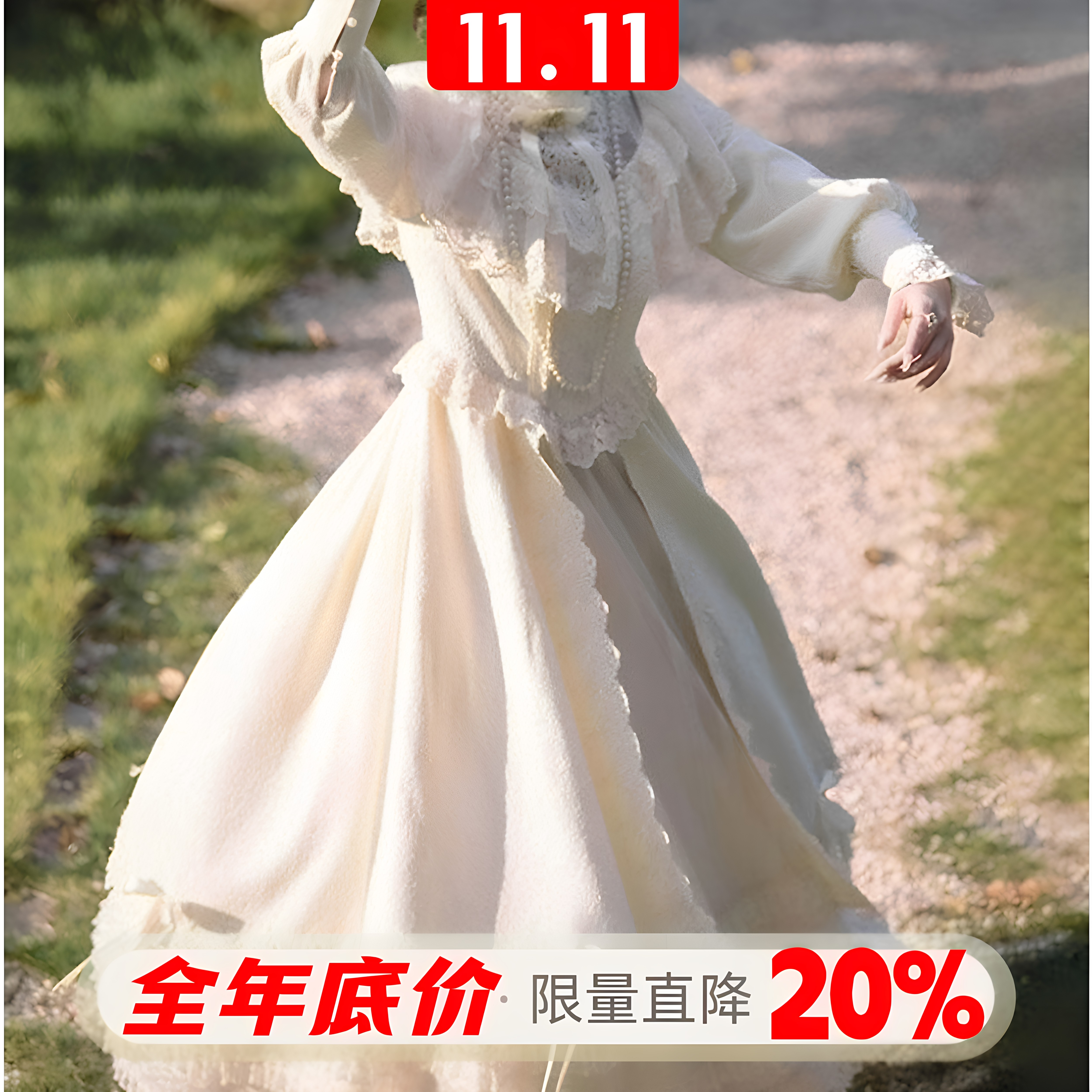 洛丽塔留洋大小姐复古连衣裙