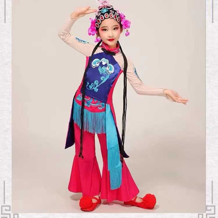 京剧戏曲小花旦俏花旦花木兰表演