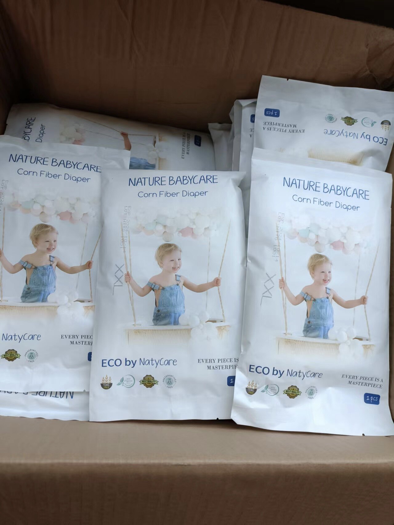 尼塔极光纸尿裤拉拉裤试用装星空试用装xl拉拉裤xxl便携独立包装