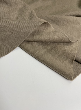 E826秋冬季纯色单面奥绒棉布头柔软细腻亲肤四面弹力打底保暖面料