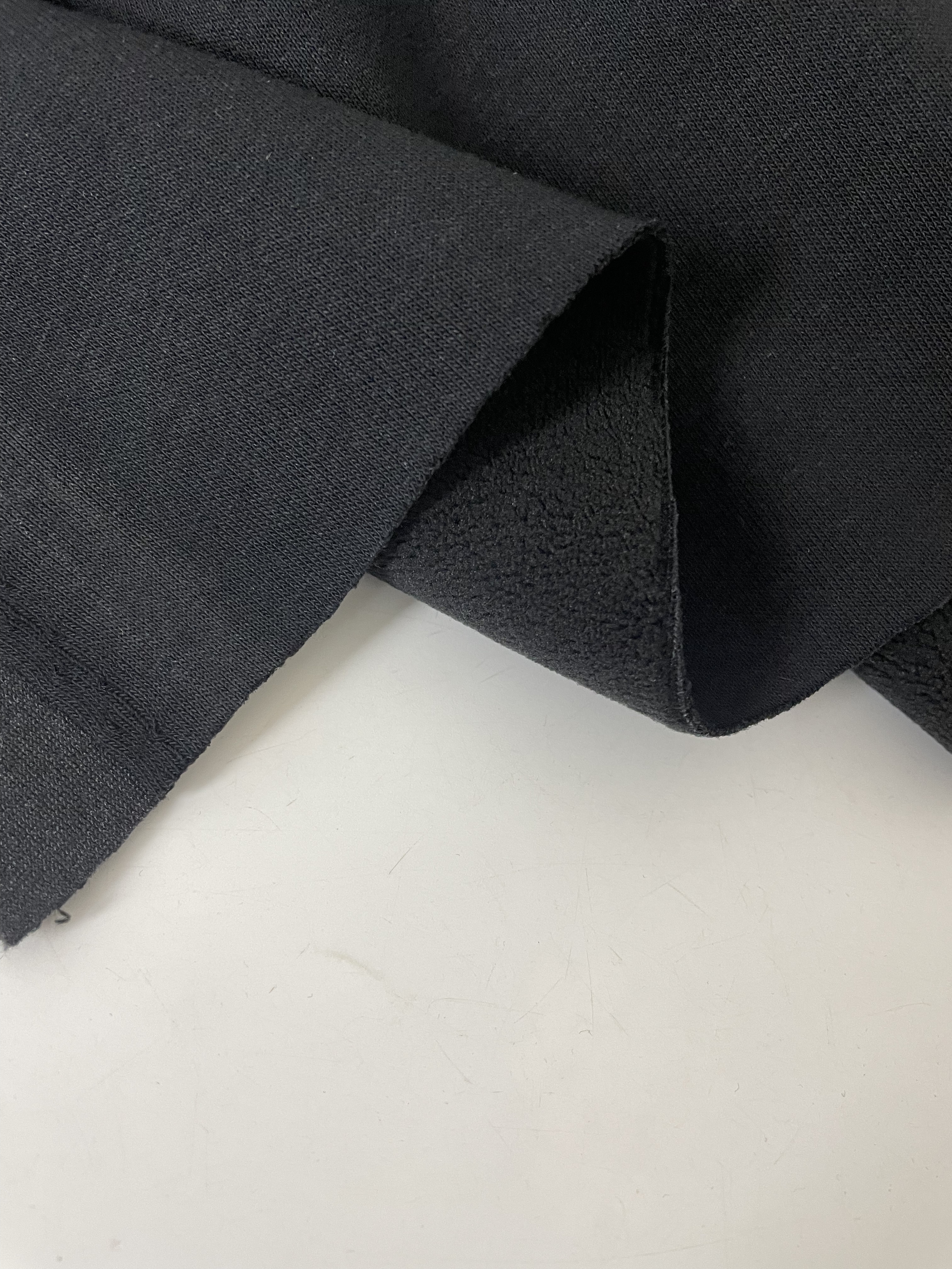 高端订制奥粒绒复合保暖布料 柔软垂坠弹性卫衣卫裤面料 加绒加厚