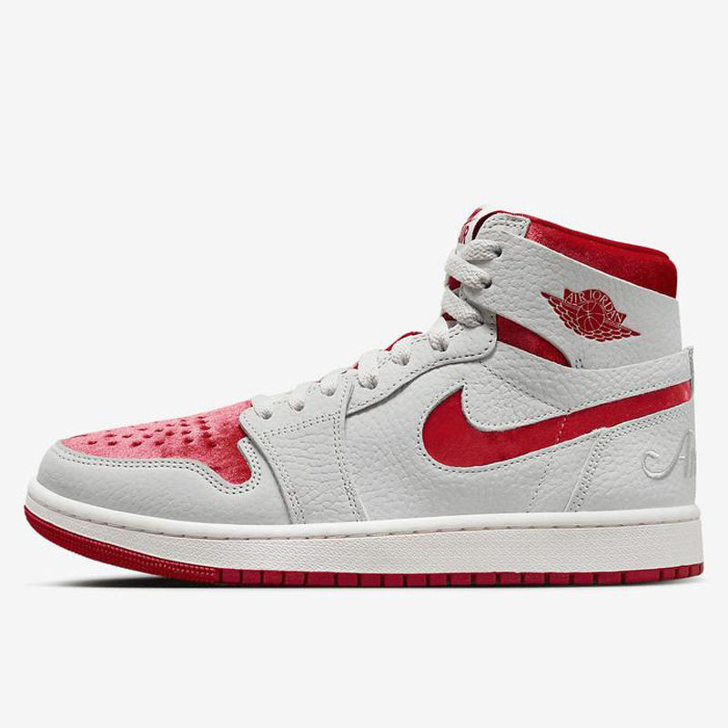 耐克男鞋女鞋air jordan 1 zoom情人节高帮运动休闲鞋dv1304-106