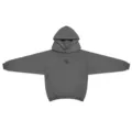 Me Double-Layer Hooded Sweatshirt / Dark Gray