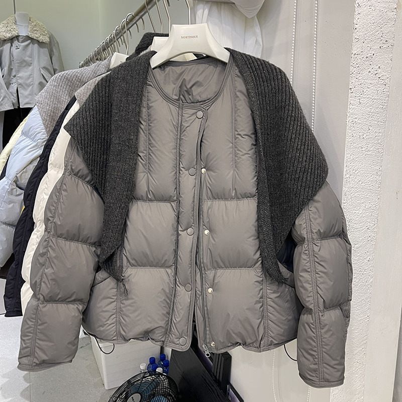 2025新女秋冬时尚短款羽绒服