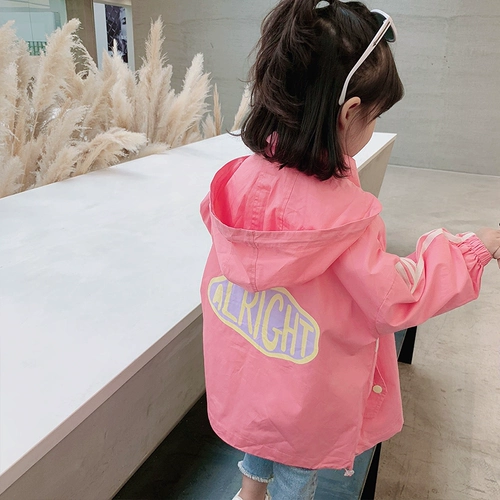 Хлопковый детский плащ, куртка, осенний лонгслив, оверсайз, детская одежда, в западном стиле