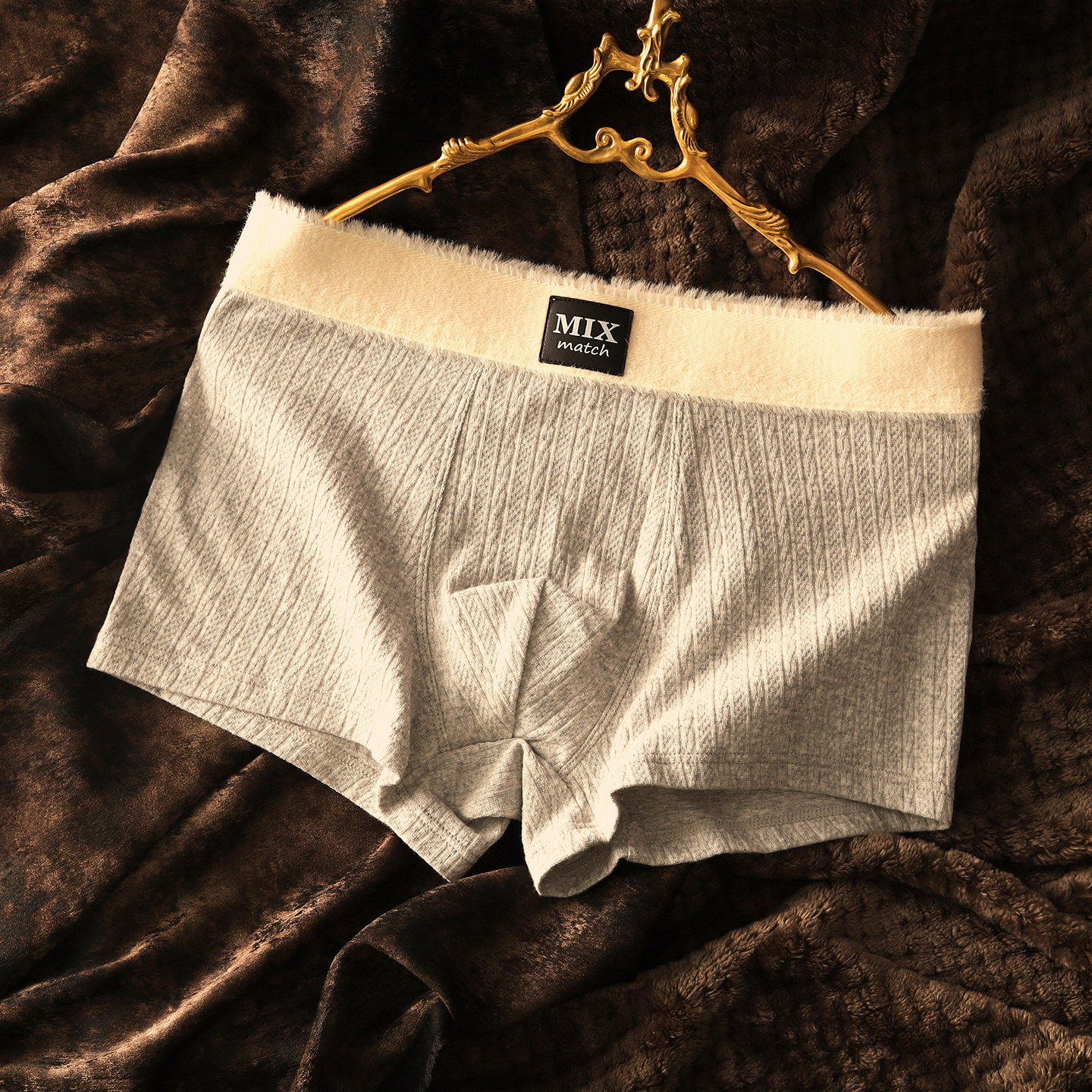 新款棉质舒适男士内裤男款纯色条纹简约四角裤男生中腰内搭短裤衩,女士内衣/男士内衣/家居服,男平角内裤,淘宝优惠券,粉丝福利购,淘宝优惠卷