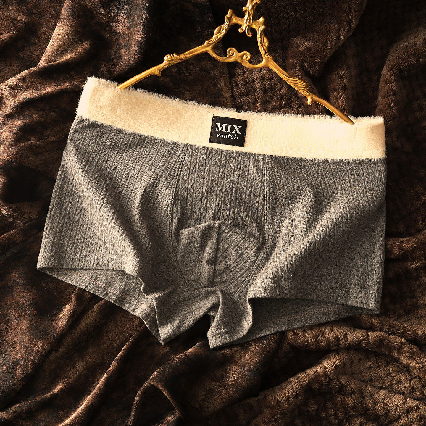 新款棉质舒适男士内裤男款纯色条纹简约四角裤男生中腰内搭短裤衩,女士内衣/男士内衣/家居服,男平角内裤,淘宝优惠券,粉丝福利购,淘宝优惠卷