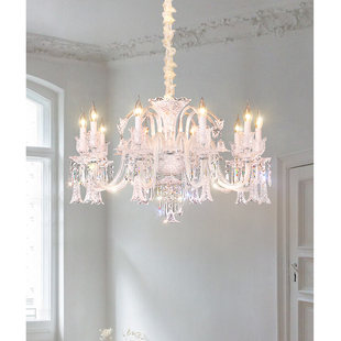 凯乔 水晶客厅吊灯法式轻奢创意个性大气大厅饭厅设计师新款