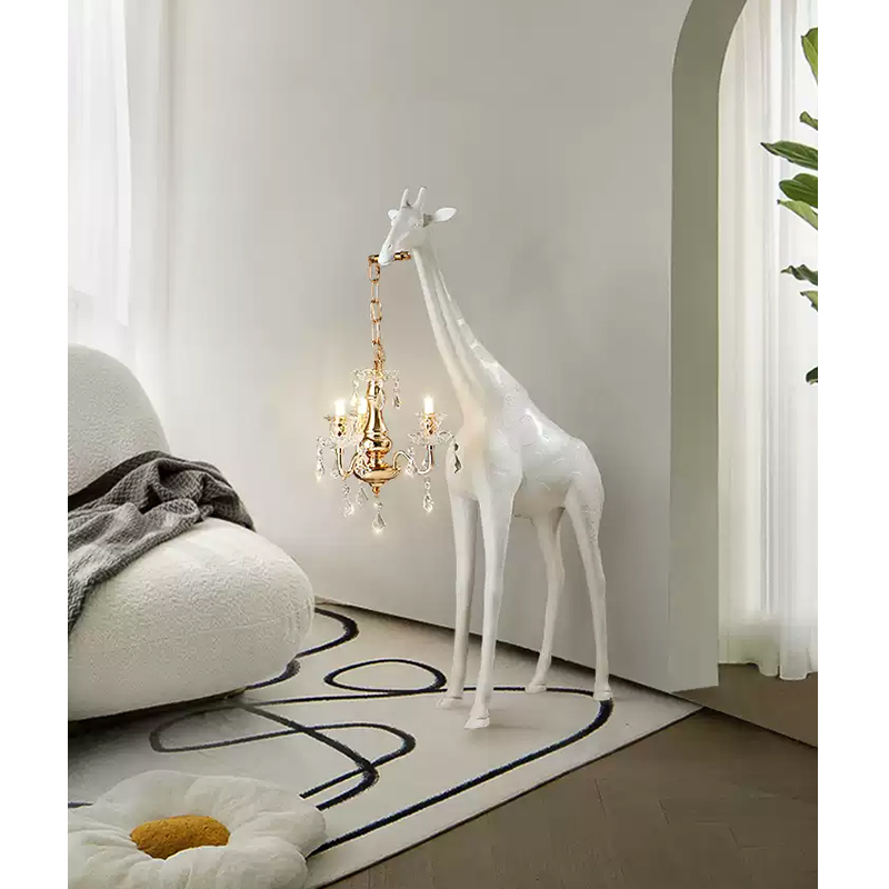 凯乔长颈鹿落地灯后现代