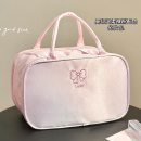 化妆包大容量女2025新款 高端便携外出出差旅行收纳分区洗漱收纳包