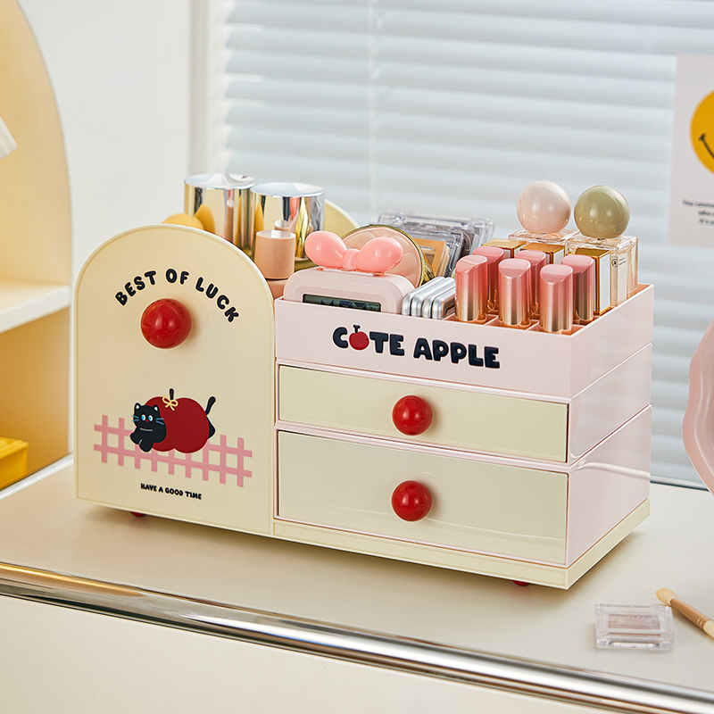 化妆品收纳盒桌面高级感大容量