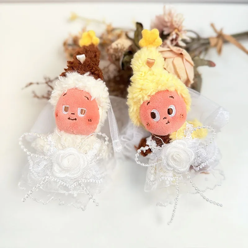 10厘米mini迷你星星人娃衣小饼干系列毛绒挂件衣服天使之吻仙萌