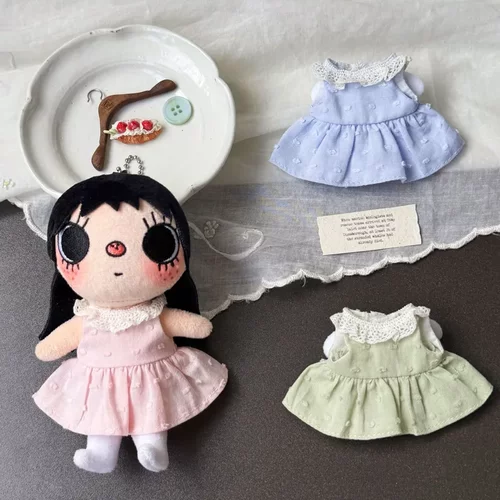 原创zsiga娃衣连衣裙10cm娃衣土豆娃娃kitty玩偶衣服哭娃娃衣