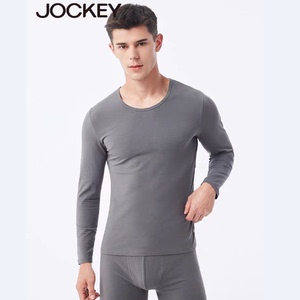 JOCKEY长袖男简约纯棉秋衣秋裤
