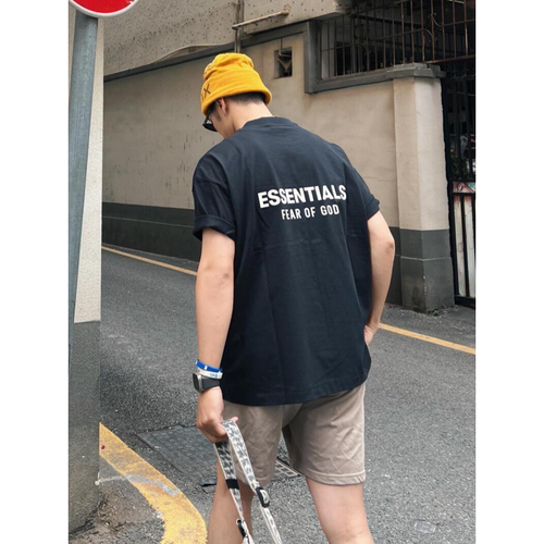 ESSENTIALS ZONE纯棉宽松高街FOG潮牌短袖T恤HOLIDAY系列复线男女