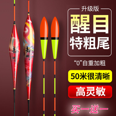 纳米粗尾鲫鲤漂大头超醒目鱼漂