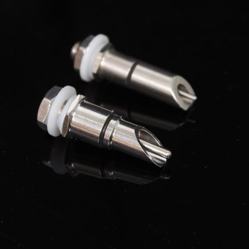 304不锈钢撞针水嘴DIY饮水器龙猫鹦鹉兔子饮水器粗细撞针水壶配件