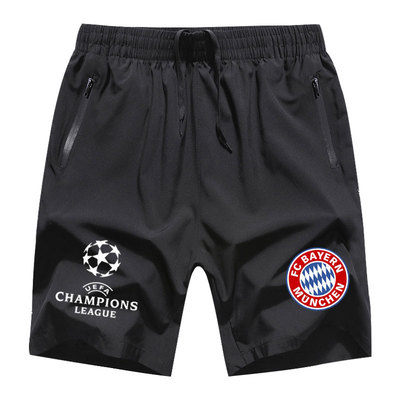 冰丝速干短裤男德甲欧冠拜仁
