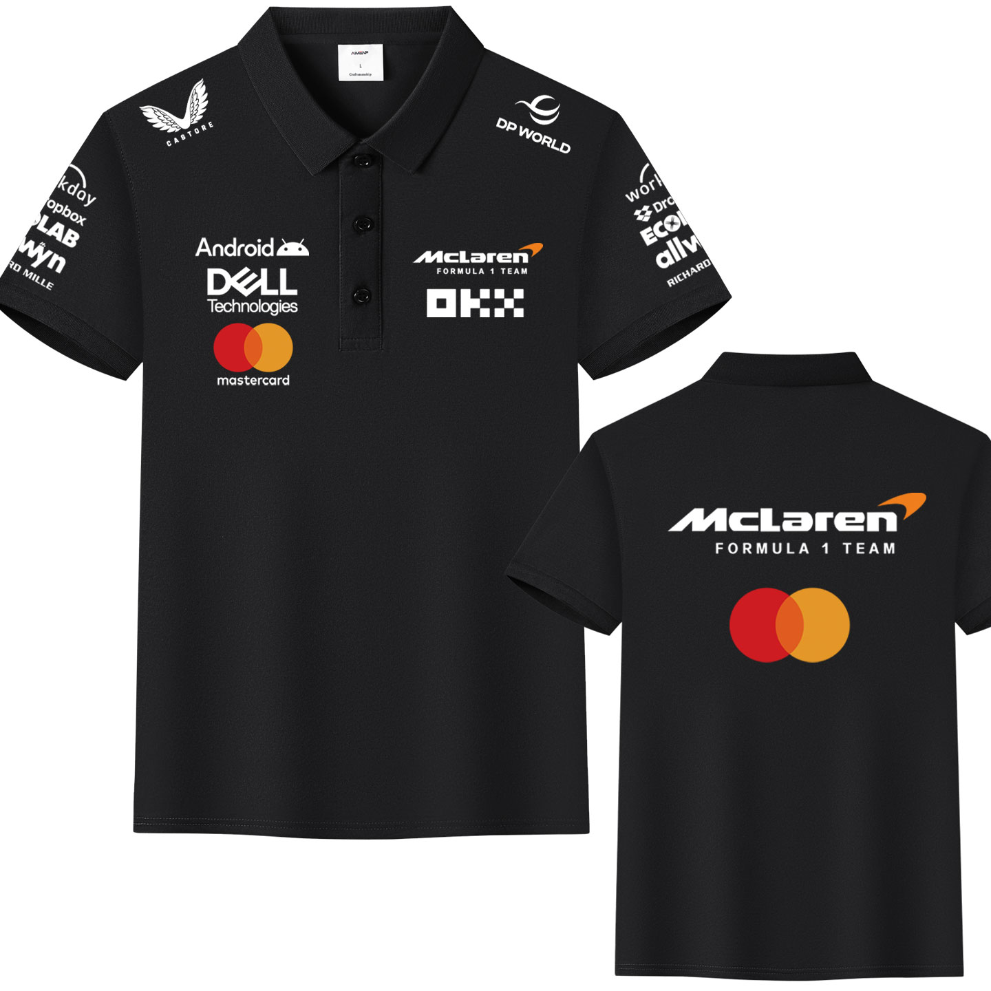 2026迈凯伦F1车队服兰多POLO衫