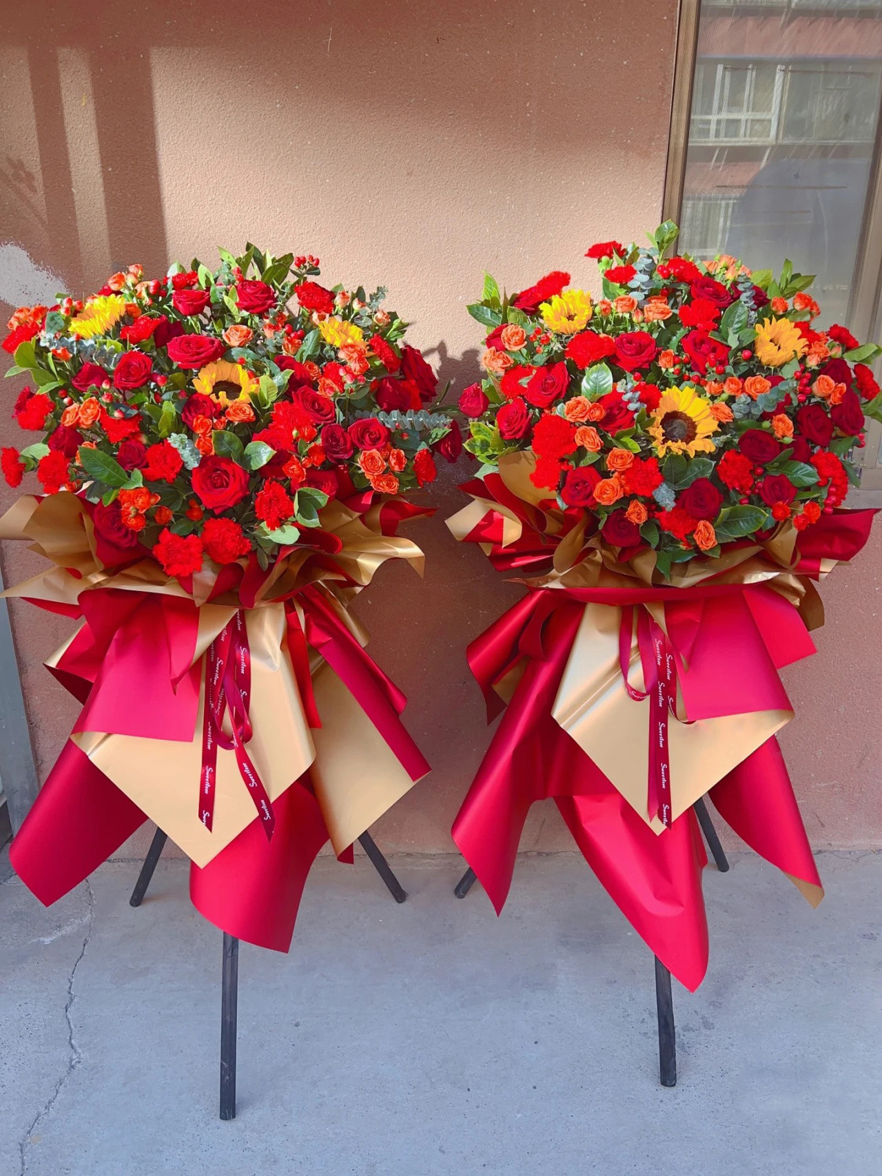 高端开业花篮鲜花北京上海同城速递公司乔迁庆典开张自营品牌店铺