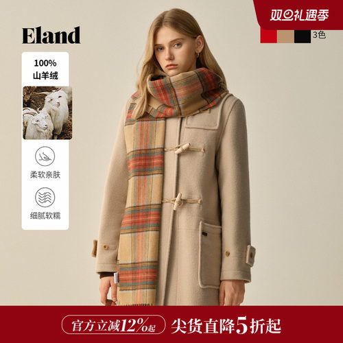 ELAND围巾格纹时尚围脖