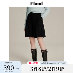 eland短裤休闲裤美式高腰