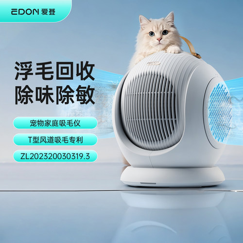 edon爱登除尘净化空气循环电风扇
