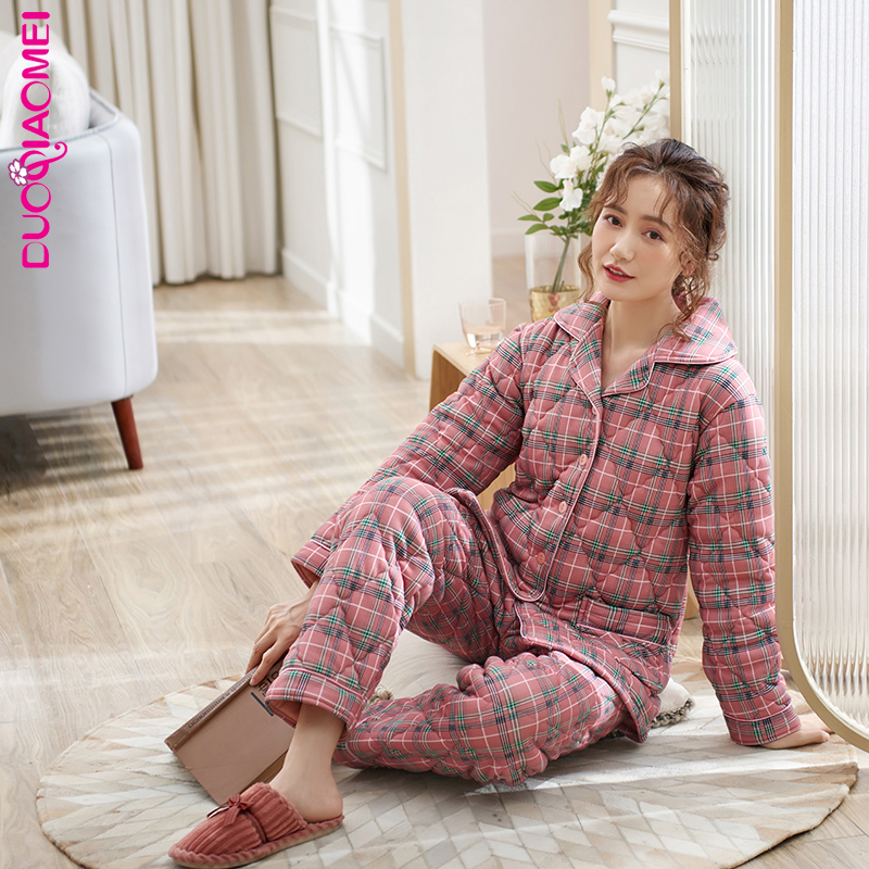 新款纯棉睡衣多俏美套装